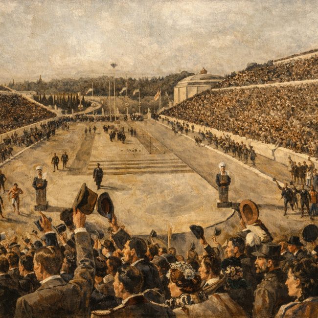 Οι πρώτοι Διεθνείς Ολυμπιακοί Αγώνες το 1896